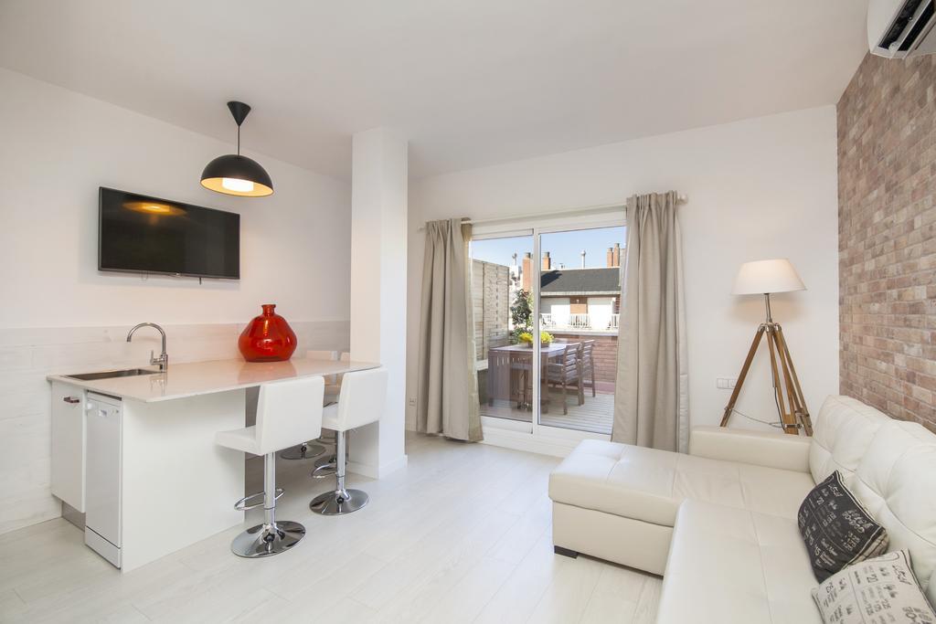 Barcelona Penthouse Private Terrace Sustainable Stay Keyless Access Exterior foto
